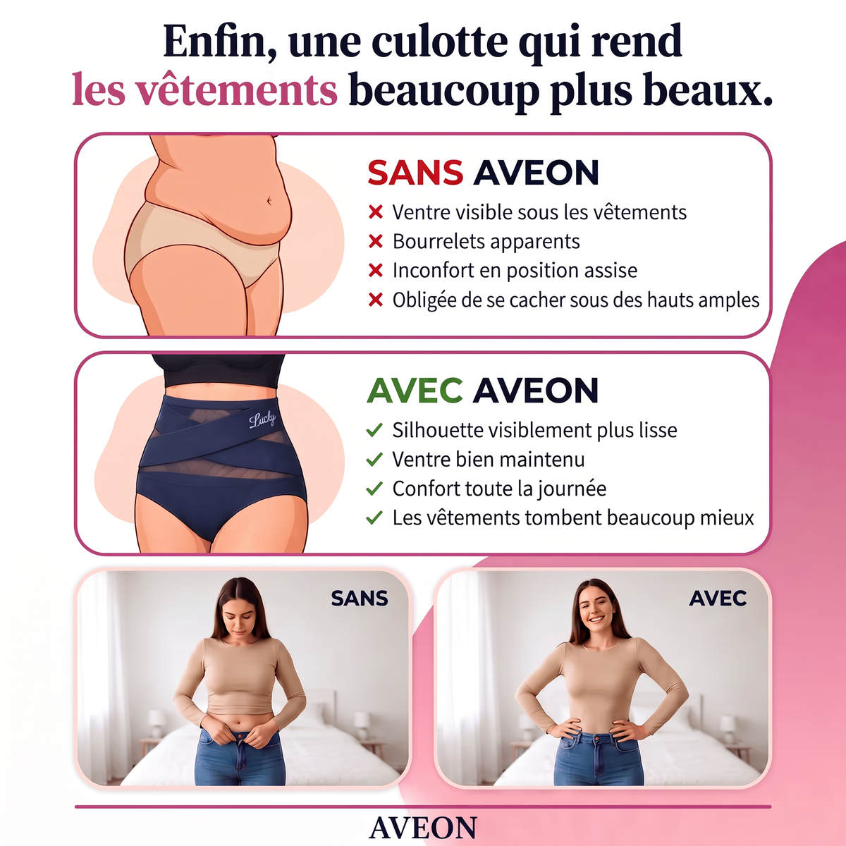 Sculpt Brief — culotte sculptante post-partum