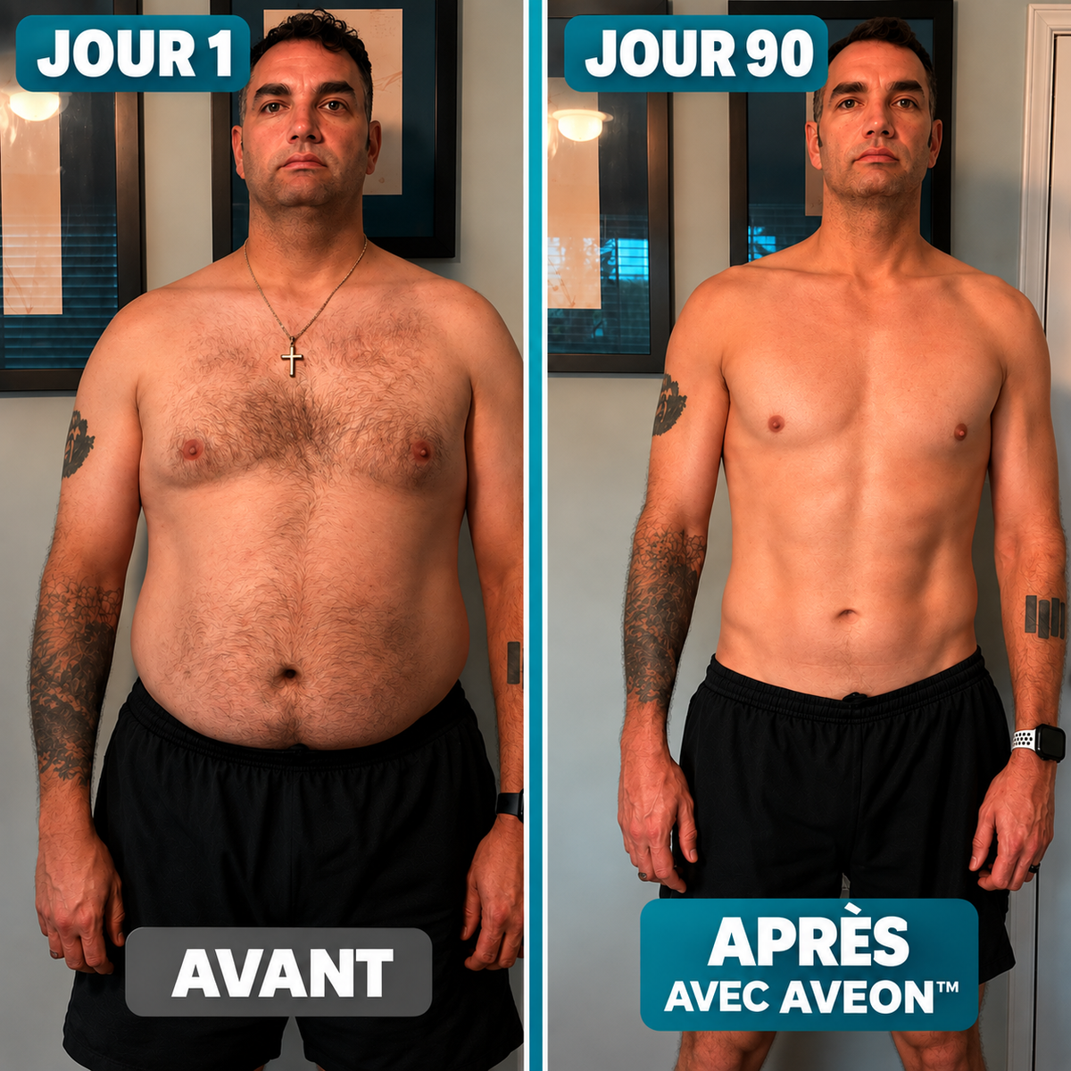 Aveon® 2.0 — débardeur sculptant homme