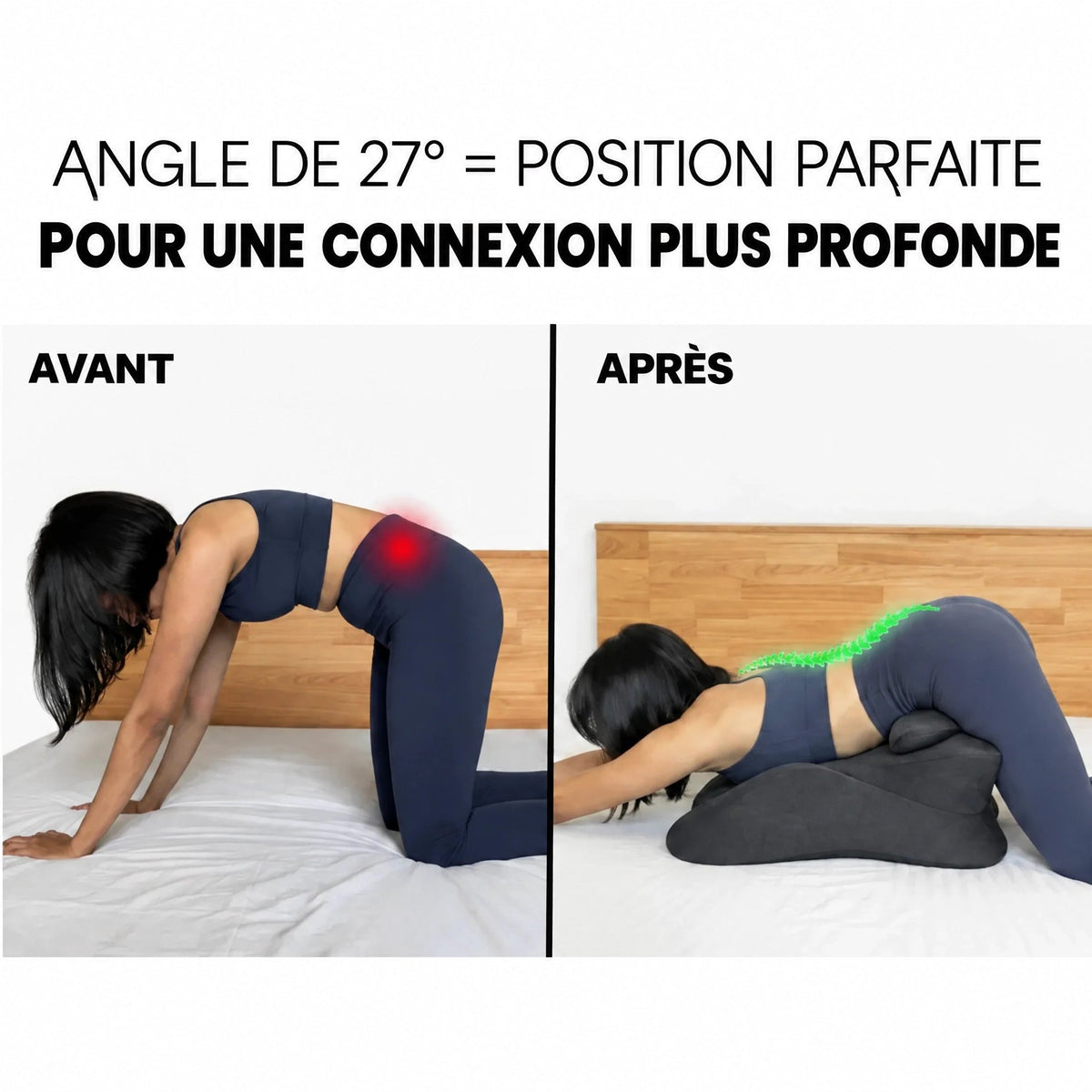 Coussin de soutien intime Aveon — confort dans toutes les positions - AVEON
