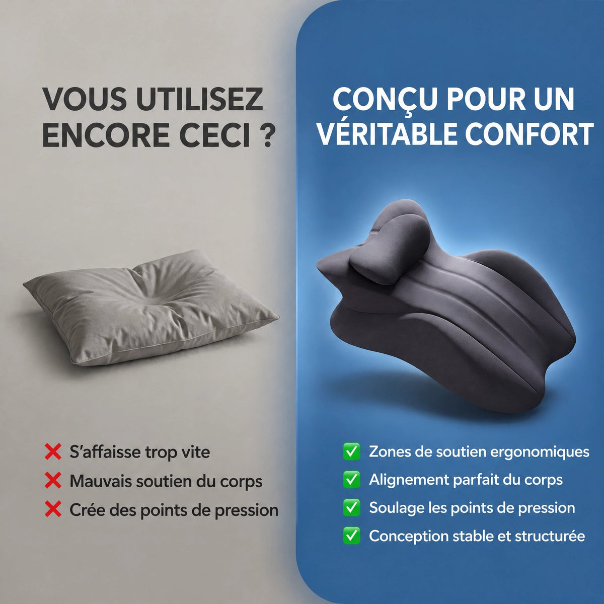 Coussin de soutien intime Aveon — confort dans toutes les positions - AVEON