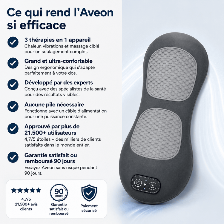 Mettez fin à votre sténose spinale et à l’engourdissement de la jambe sans chirurgie, en seulement 15 minutes par jour - AVEON