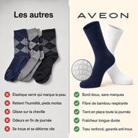 AVEON - CHAUSSETTES PREMIUM EN BAMBOU CREW - AVEON