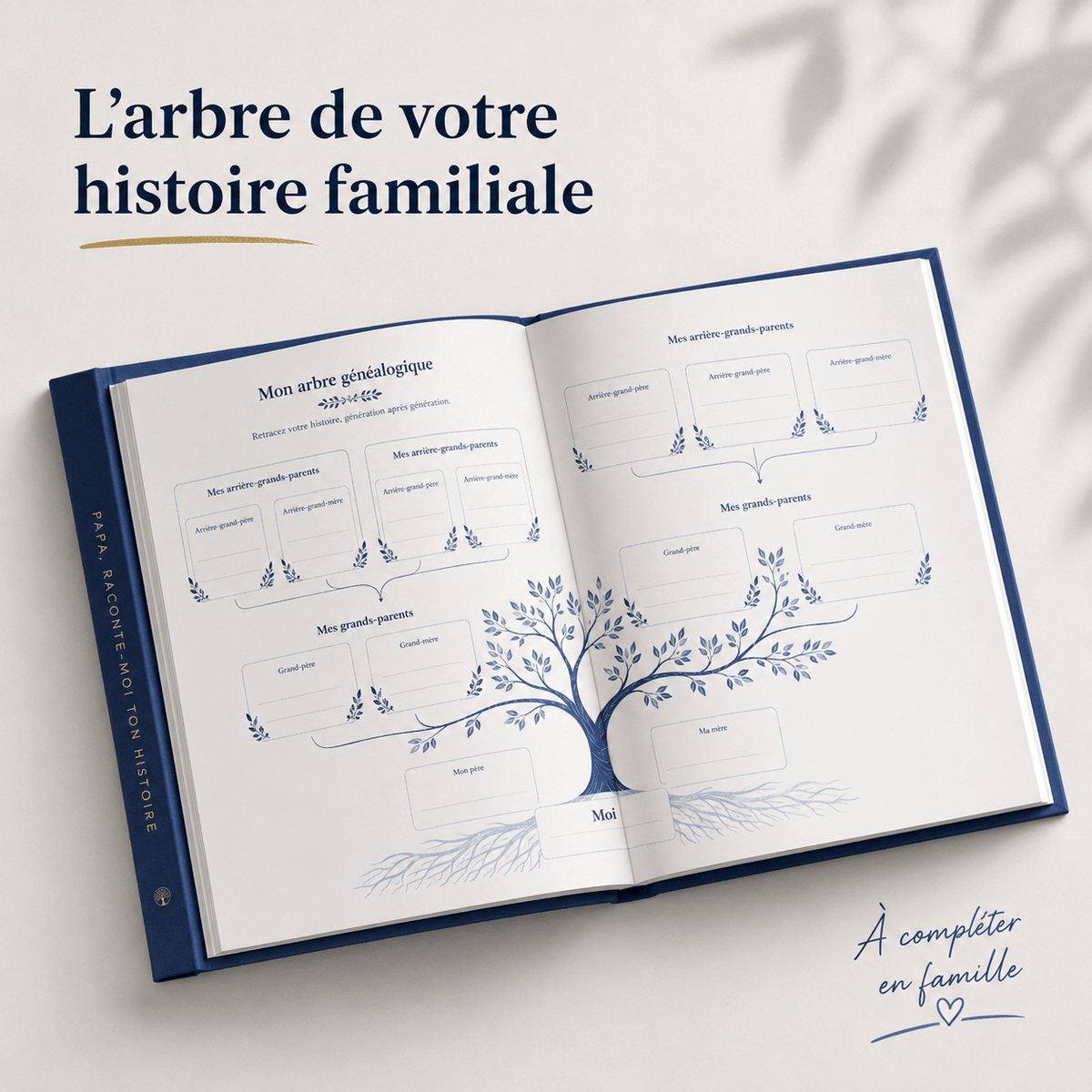 AVEON JOURNAL - Journal guidé - Papa, raconte-moi ton histoire - AVEON
