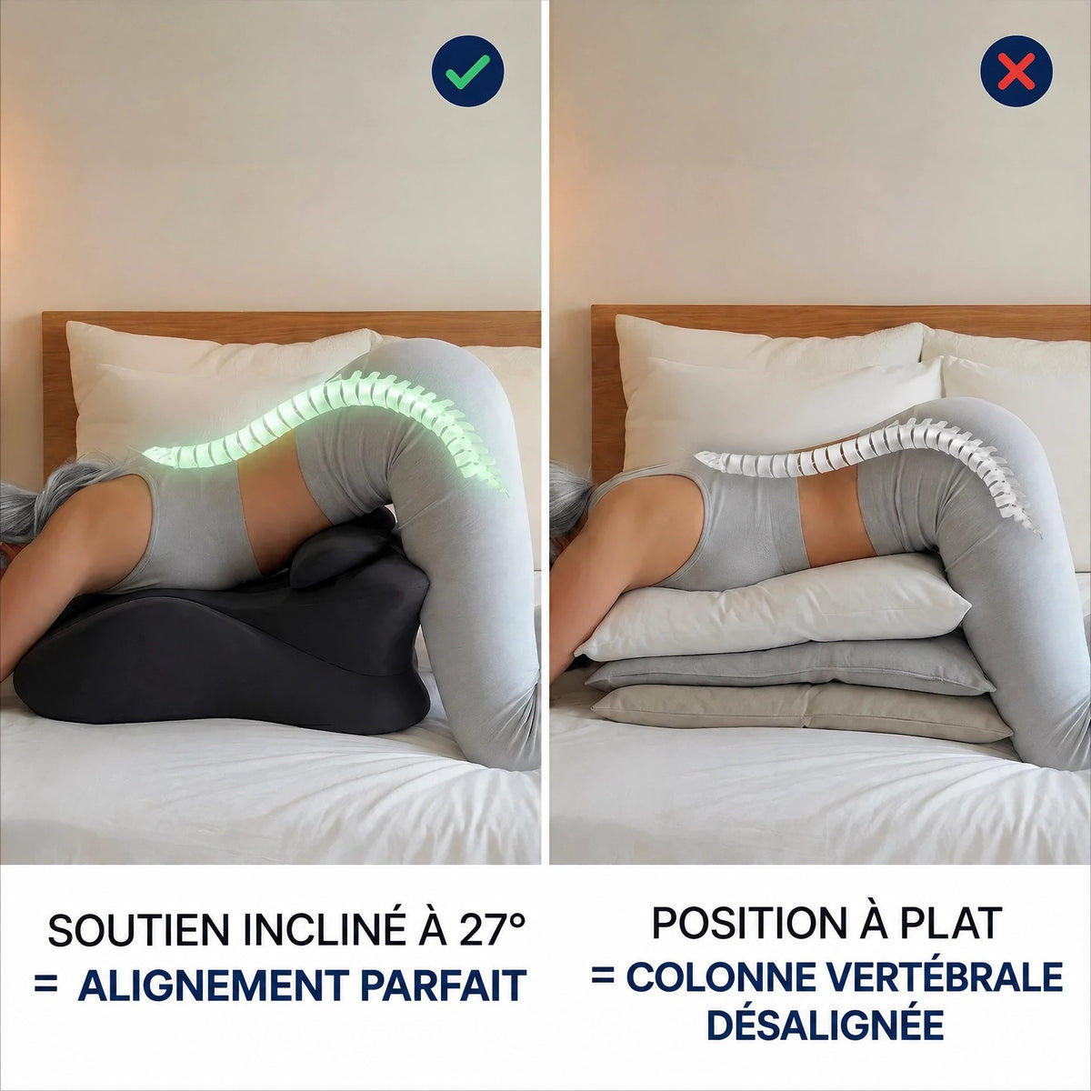 Coussin de soutien intime Aveon — confort dans toutes les positions - AVEON