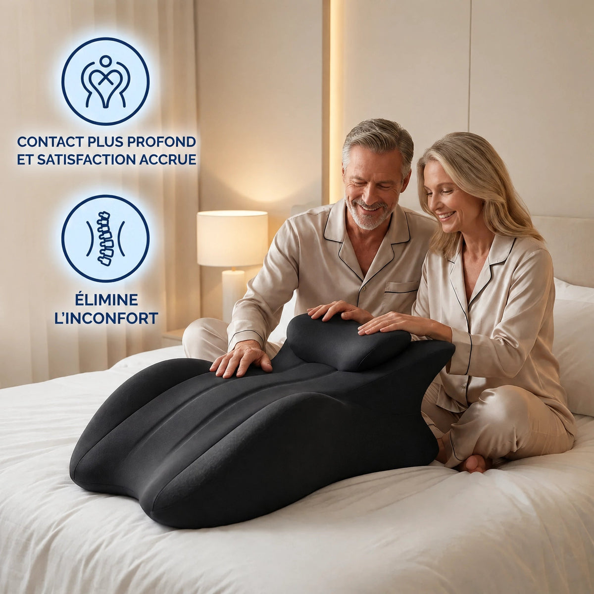 Coussin de soutien intime Aveon — confort dans toutes les positions - AVEON