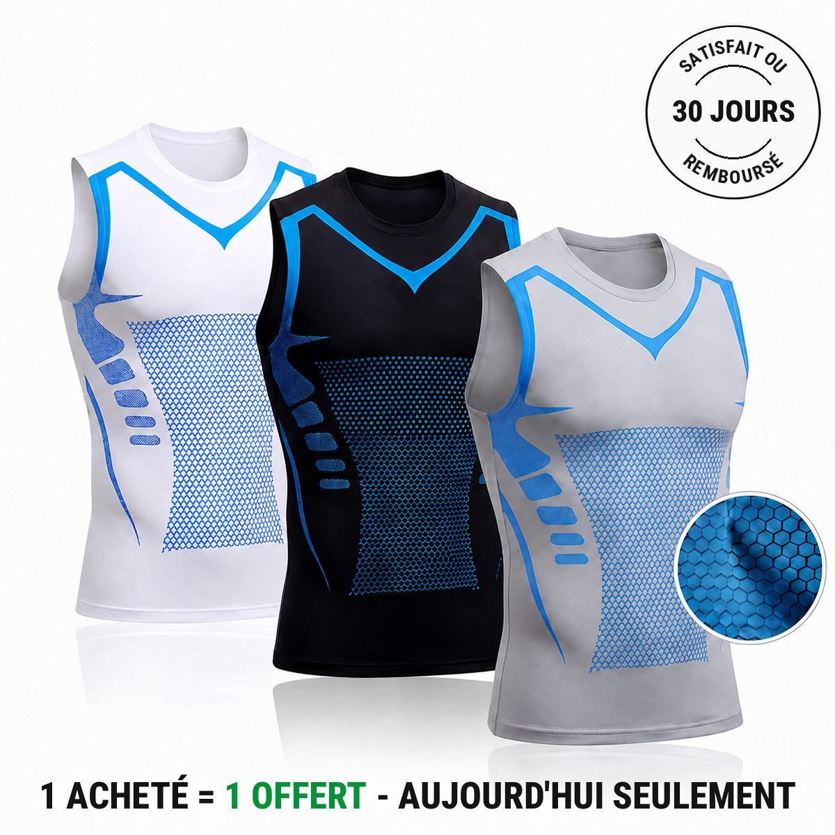 Aveon® 2.0 — débardeur sculptant homme